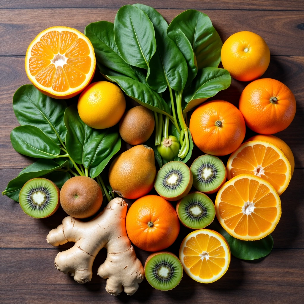 Immune-boosting fruits and vegetables